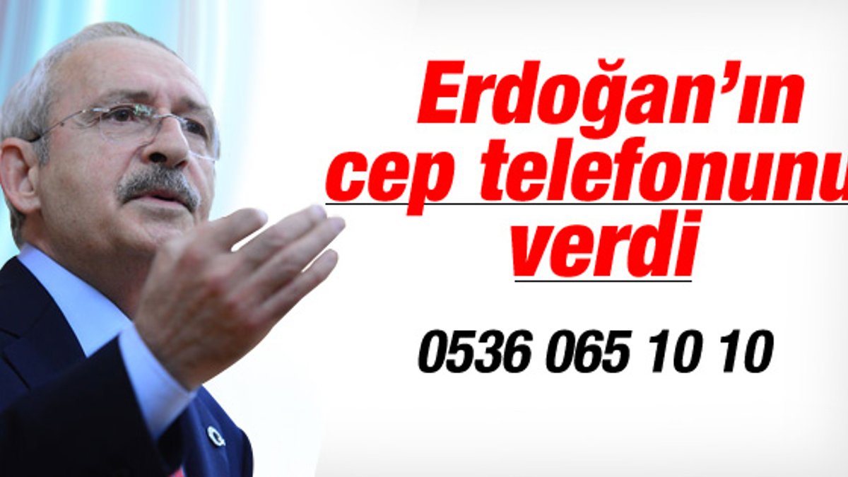 Kılıçdaroğlu Erdoğan'ın ses kaydı raporlarını okudu