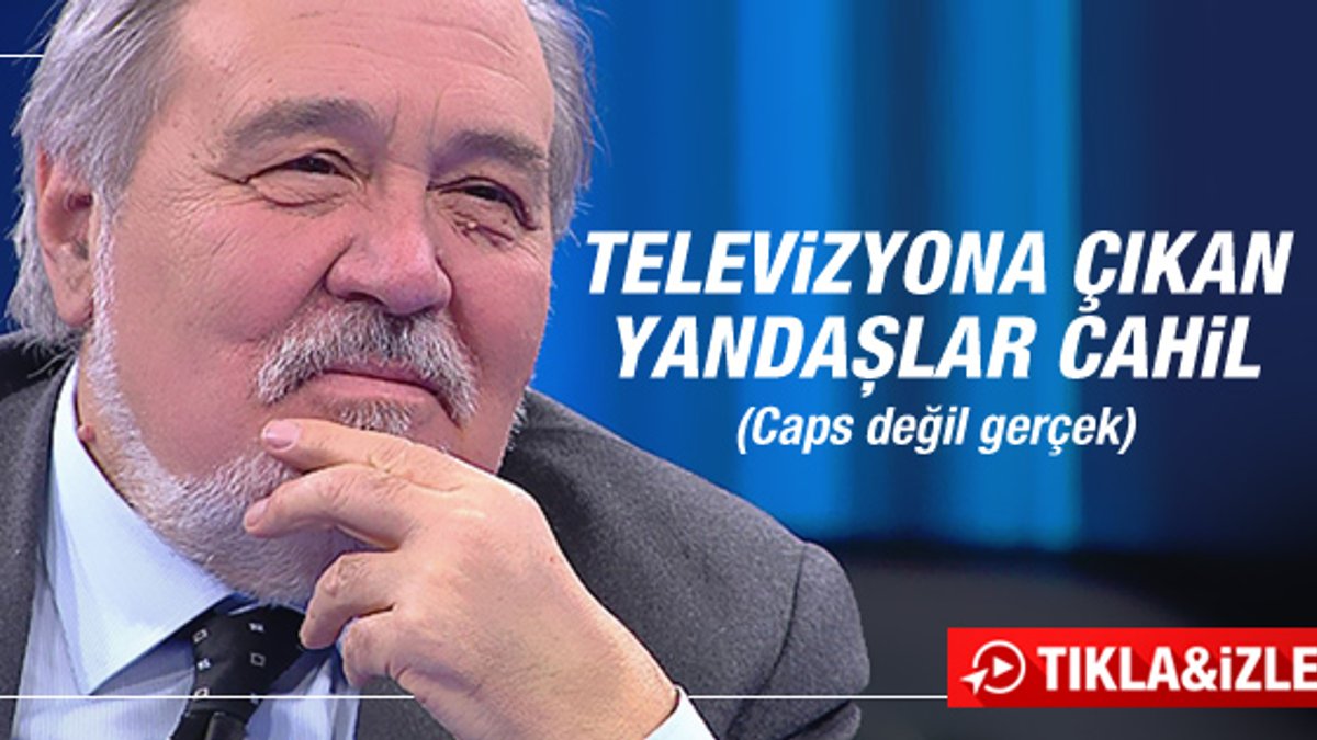 İlber Ortaylı: Televizyona çıkan yandaşlar cahil