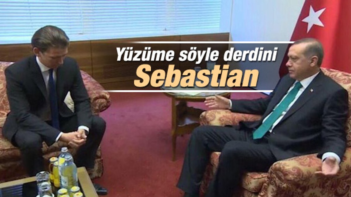 Başbakan Erdoğan Sebastian Kurz'u kabul etti