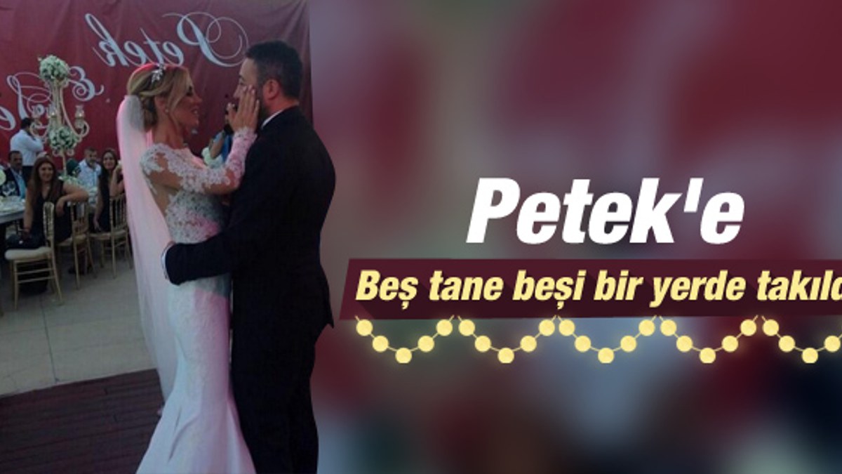Petek Dinçöz Serkan Kodaloğlu ile evlendi