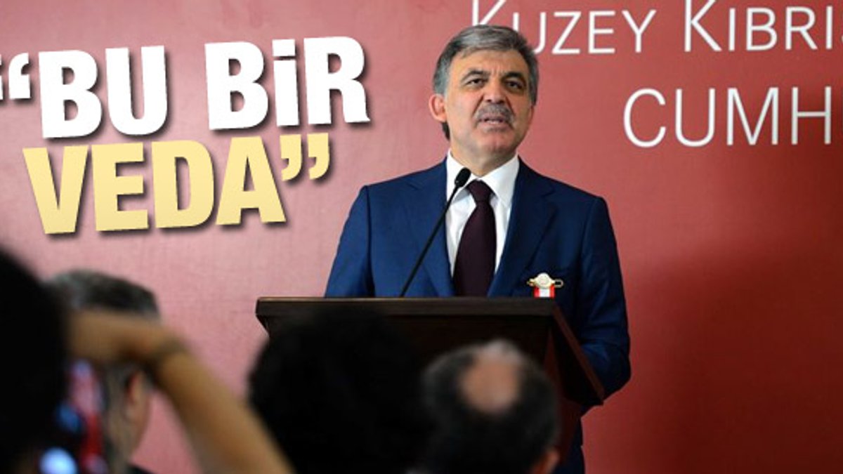 Cumhurbaşkanı Gül'den son resmi ziyaret