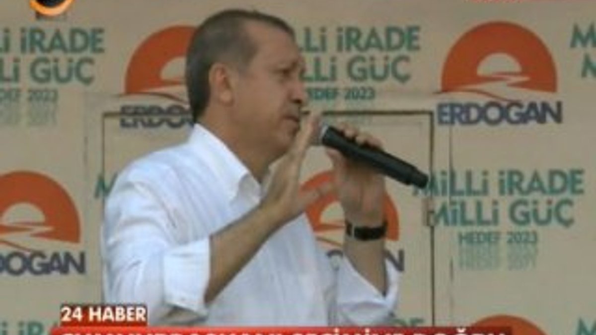 Başbakan Erdoğan Hatay konuşması