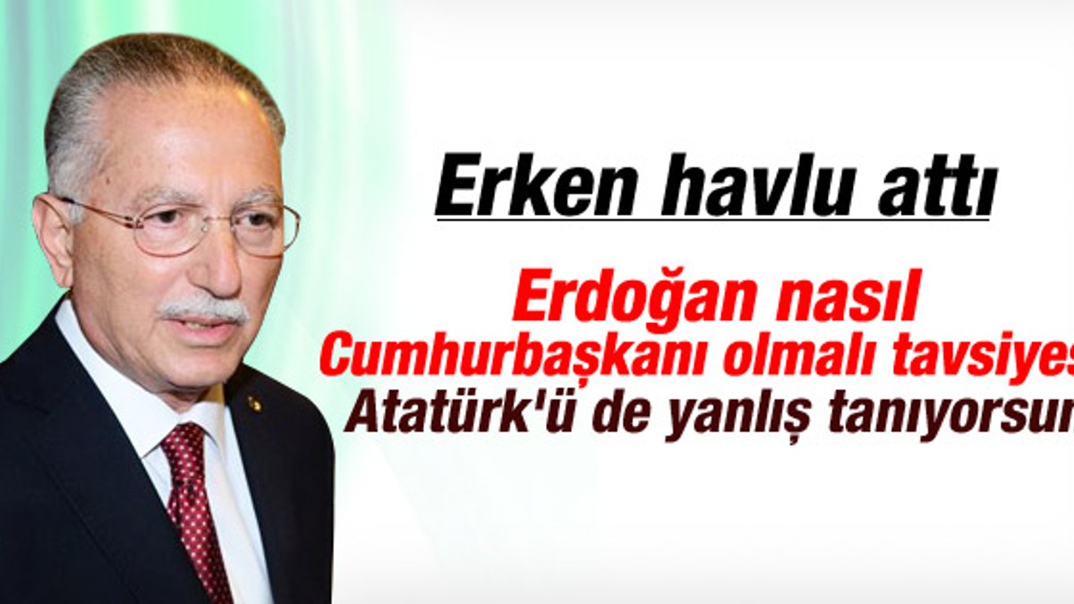 Ekmeleddin İhsanoğlu'nun İzmir konuşması İZLE