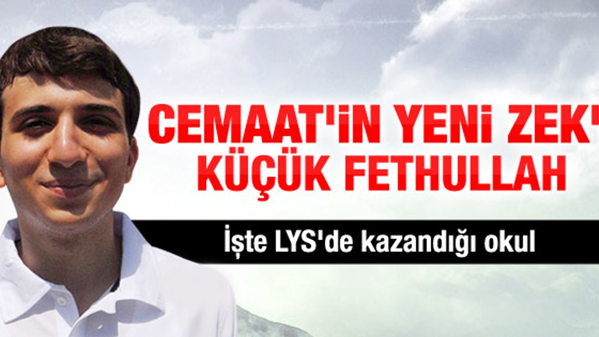 Fethullah Gülen hukuk fakültesine yerleşti