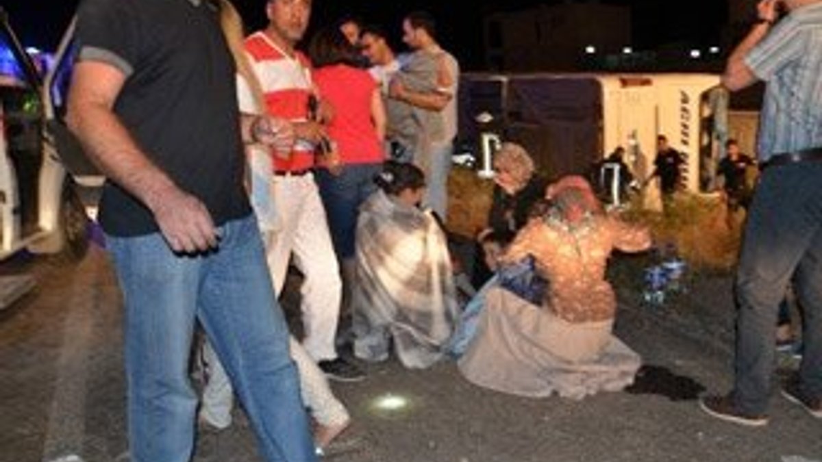 Kayseri'de kaza: 49 yaralı