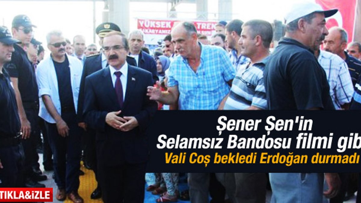 Erdoğan'ın treni Sakarya'da durmadı
