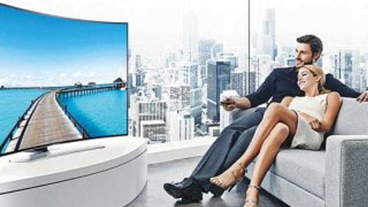Samsung'dan ev parasına televizyon