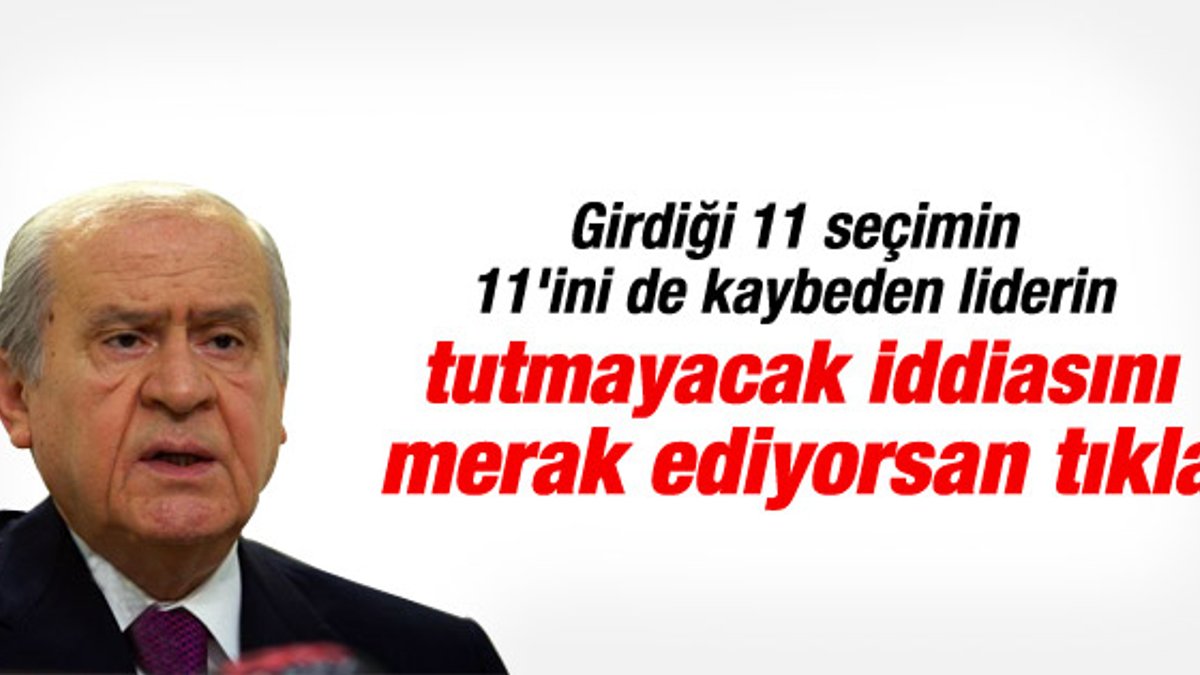 Devlet Bahçeli'nin bayram konuşması İZLE