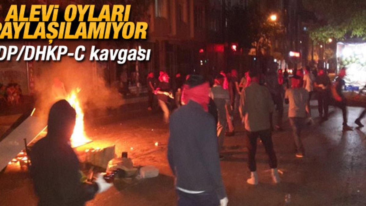 Nurtepe'de HDP'liler ile Halk Cephesi arasında gerginlik