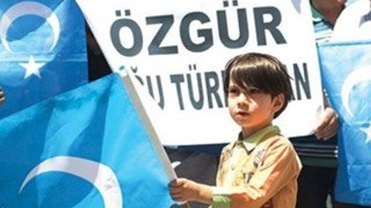 İstanbul'da Doğu Türkistan eylemi