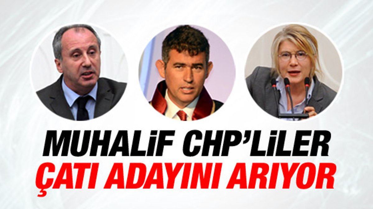 CHP kulislerinde genel başkan adayları