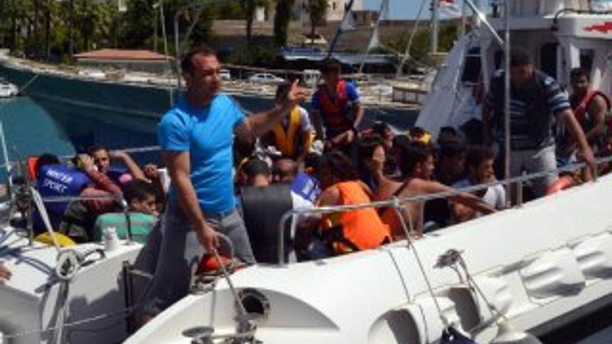 Ege Denizi'nde tekne yandı: 1 ölü 5 kayıp