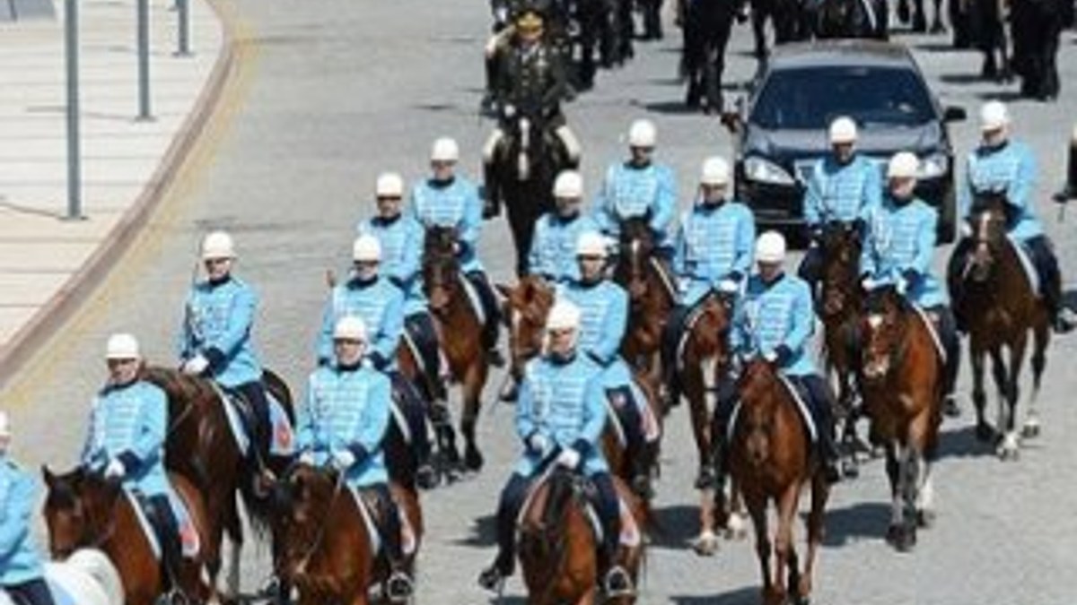 Erdoğan atlı birliklerle karşılanacak
