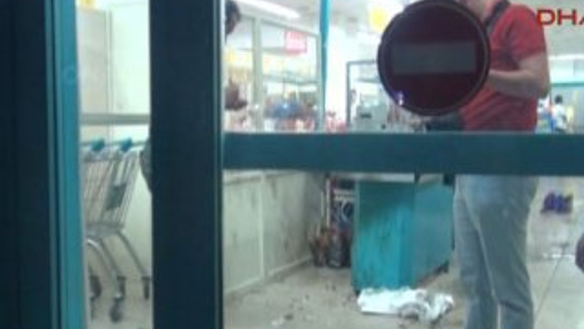 Şırnak'ta markete molotof atıldı: 1 çocuk yaralı