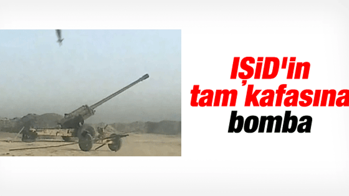 ABD uçakları IŞİD mevzilerini bombaladı İZLE