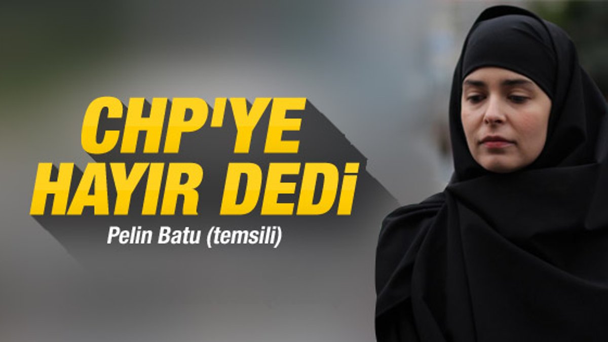 Pelin Batu CHP'nin teklifini reddetti