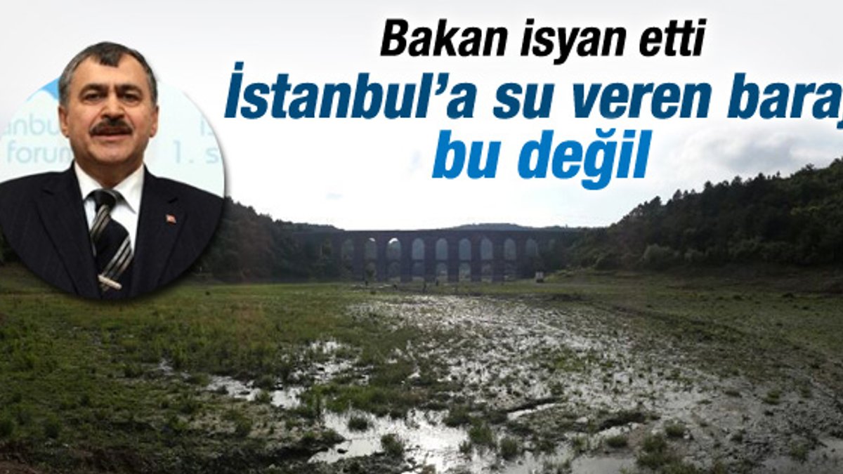 Bakan Eroğlu'nun Alibeyköy Barajı isyanı