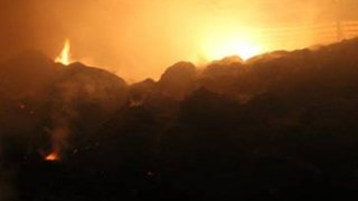 Elazığ'da yangın 20 köyü elektriksiz bıraktı