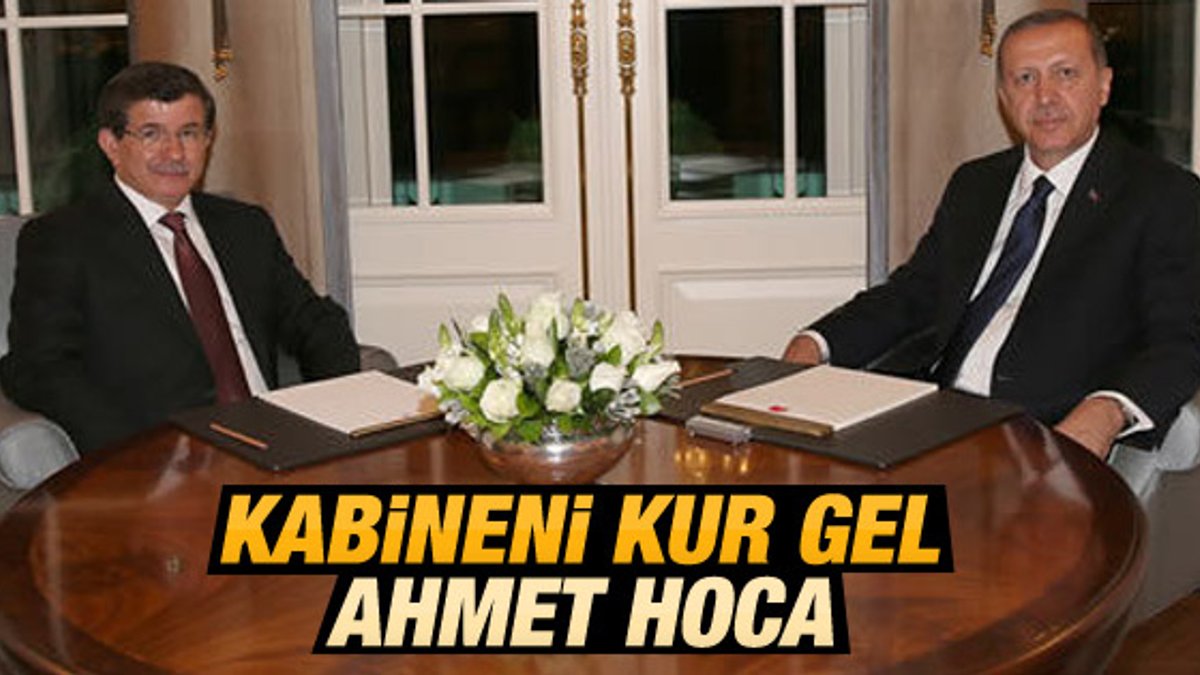 Köşk'te Erdoğan-Davutoğlu zirvesi
