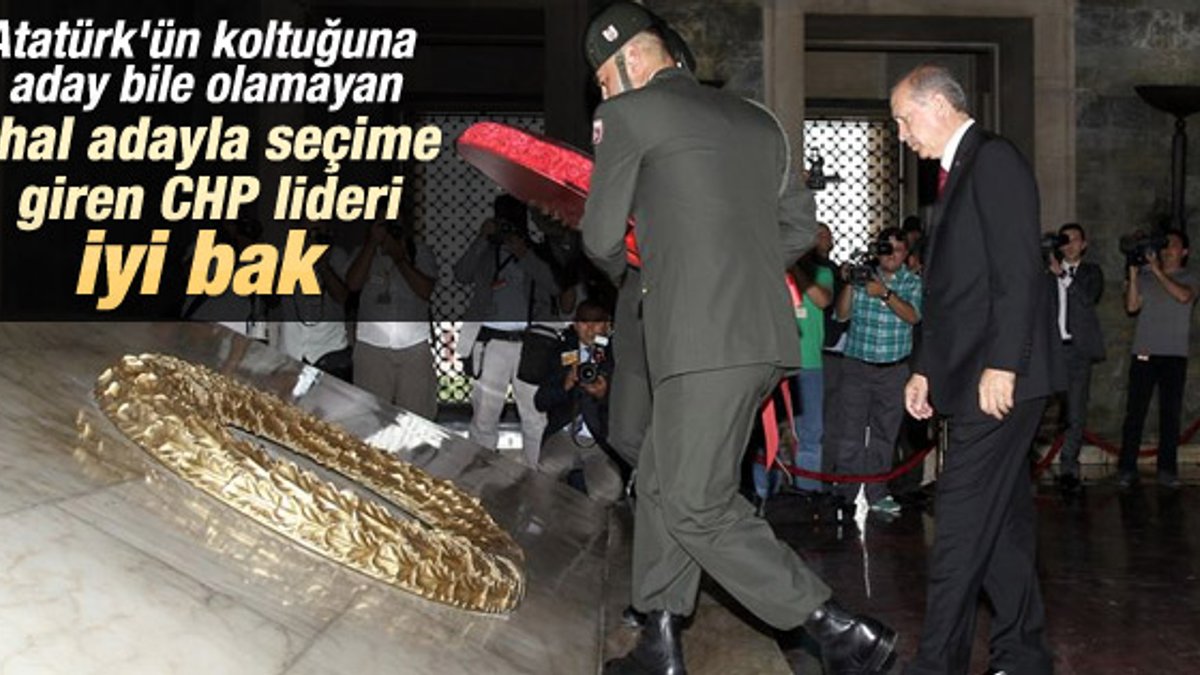 Cumhurbaşkanı Erdoğan Anıtkabir'i ziyaret etti İZLE