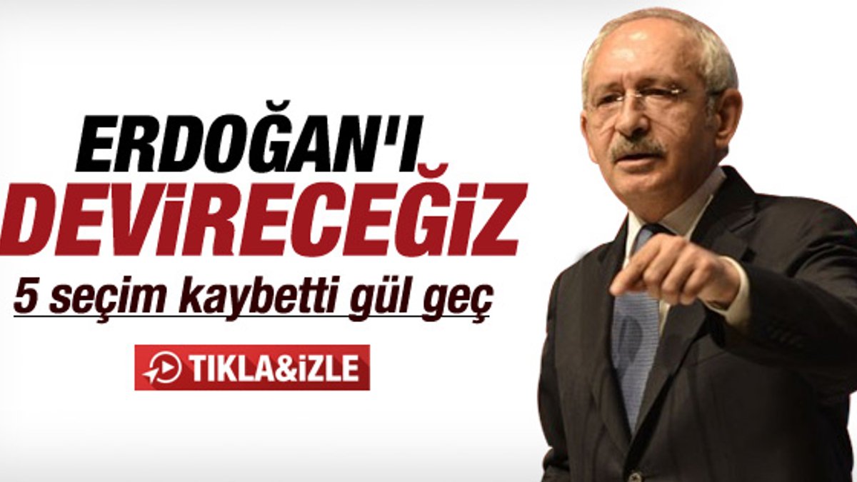 Kılıçdaroğlu: Biz bu statükoyu devireceğiz İZLE