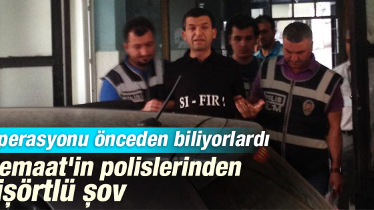 3. dalgada gözaltına alınan polislerde tişört ayrıntısı İZLE