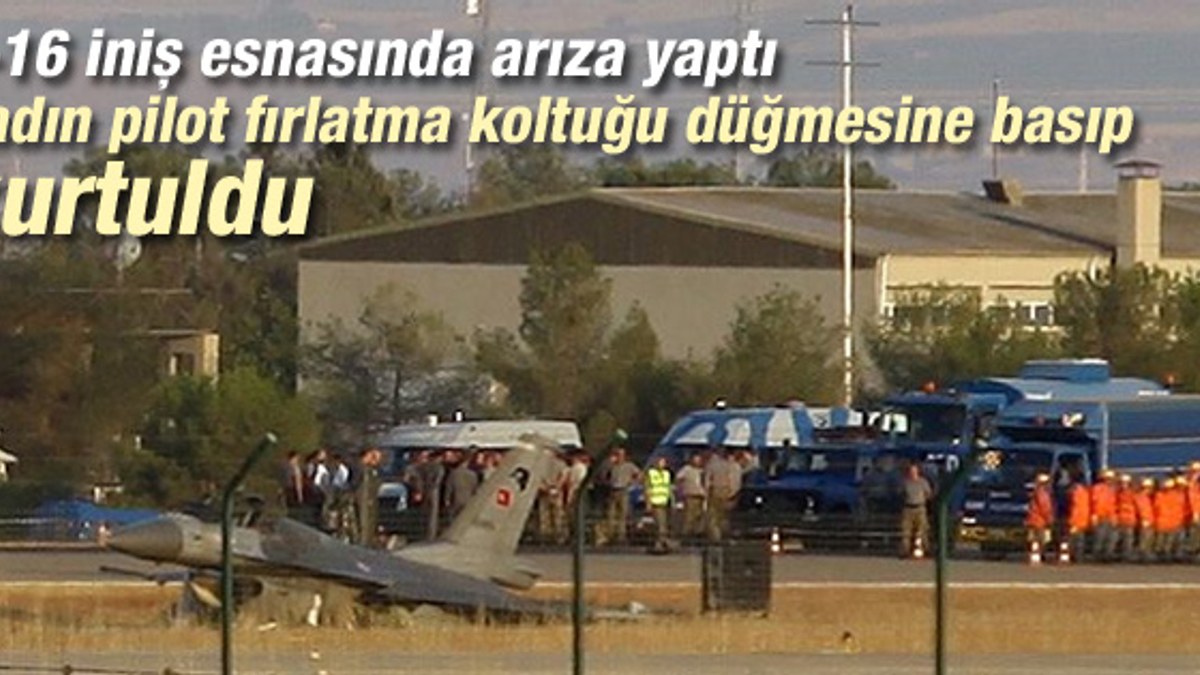 Diyarbakır'da F-16 uçağı düştü
