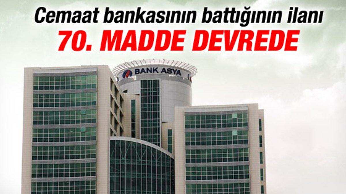 BDDK'dan Bank Asya'ya umutsuz vaka hamlesi
