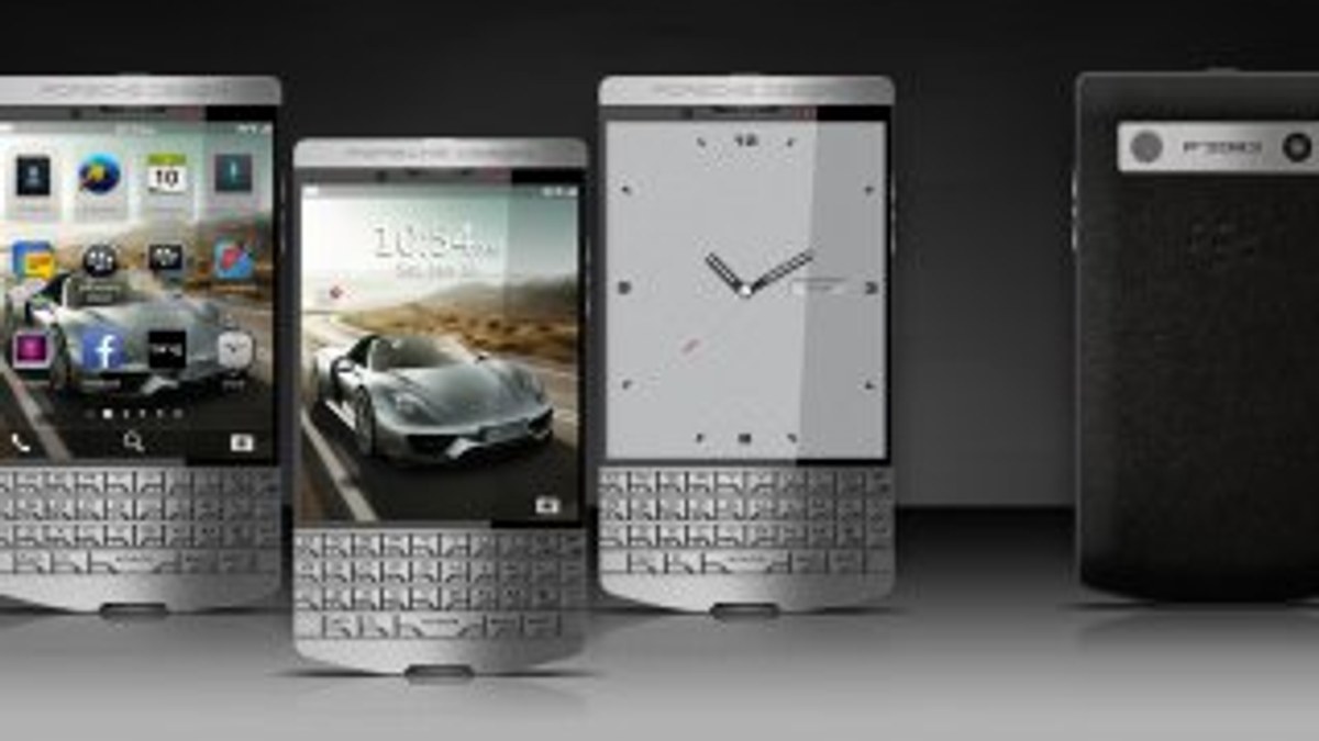 Porsche ve BlackBerry'den yeni telefon