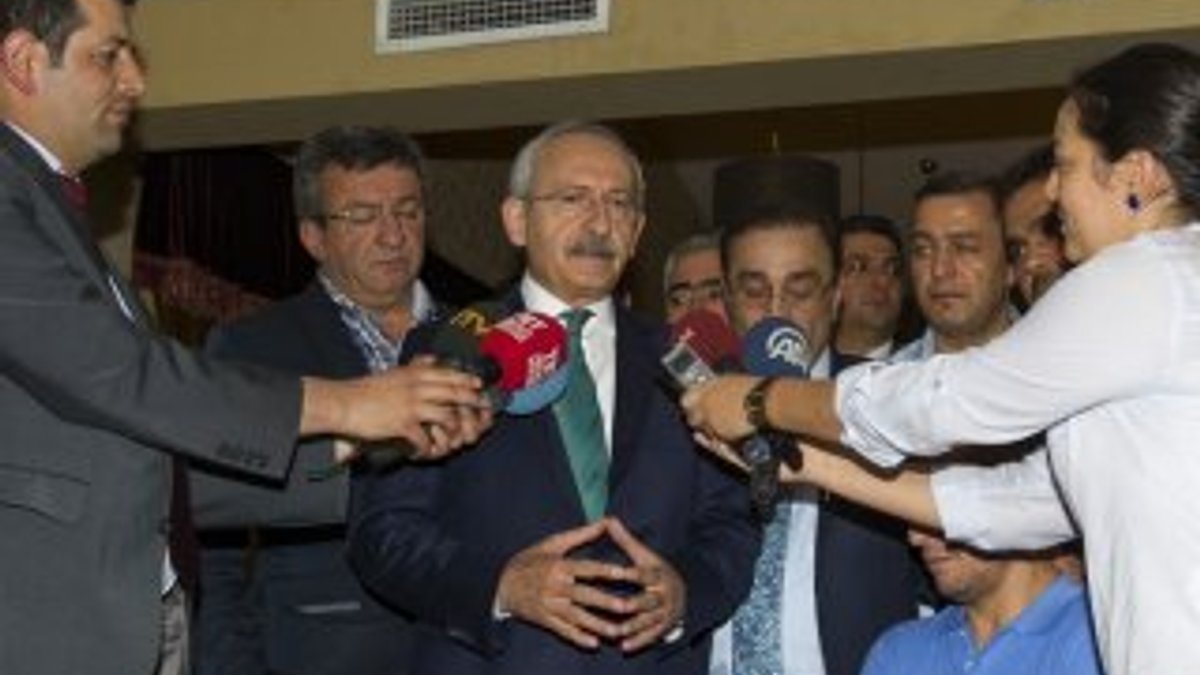 Kılıçdaroğlu: Başbakan olmanın gereğini yap diyorum