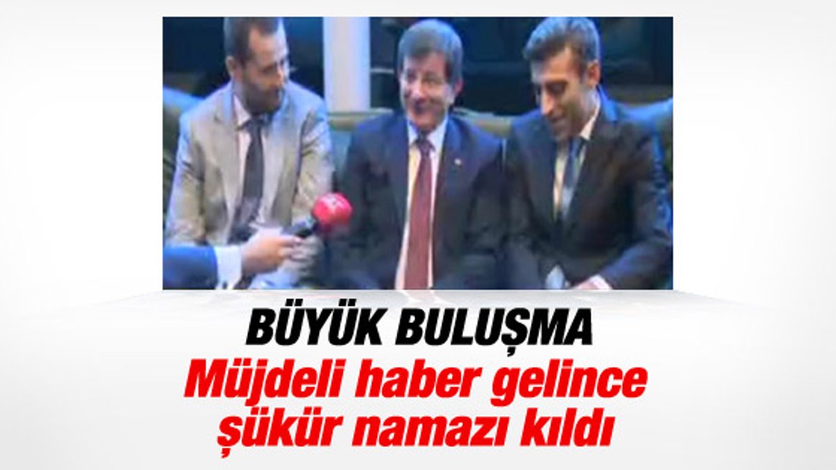 Davutoğlu 46 Türk ile Şanlıurfa'da buluştu İZLE