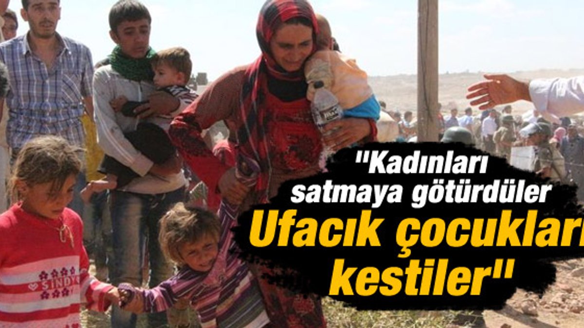 IŞİD'den kaçan Kürtler yaşanan vahşeti anlattı