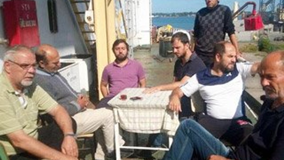 Kanada'da mağdur olan 12 Türk gemici yurda döndü