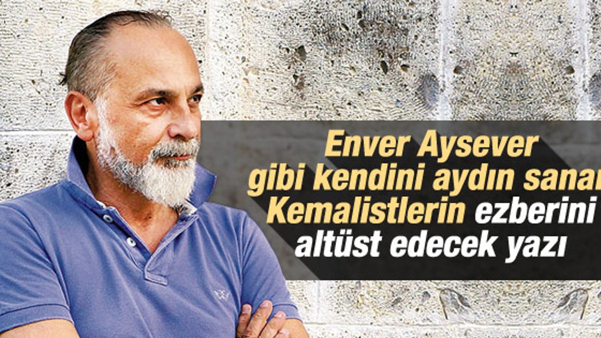 Haşmet Babaoğlu'ndan Enver Aysever'e: Cahil aydın