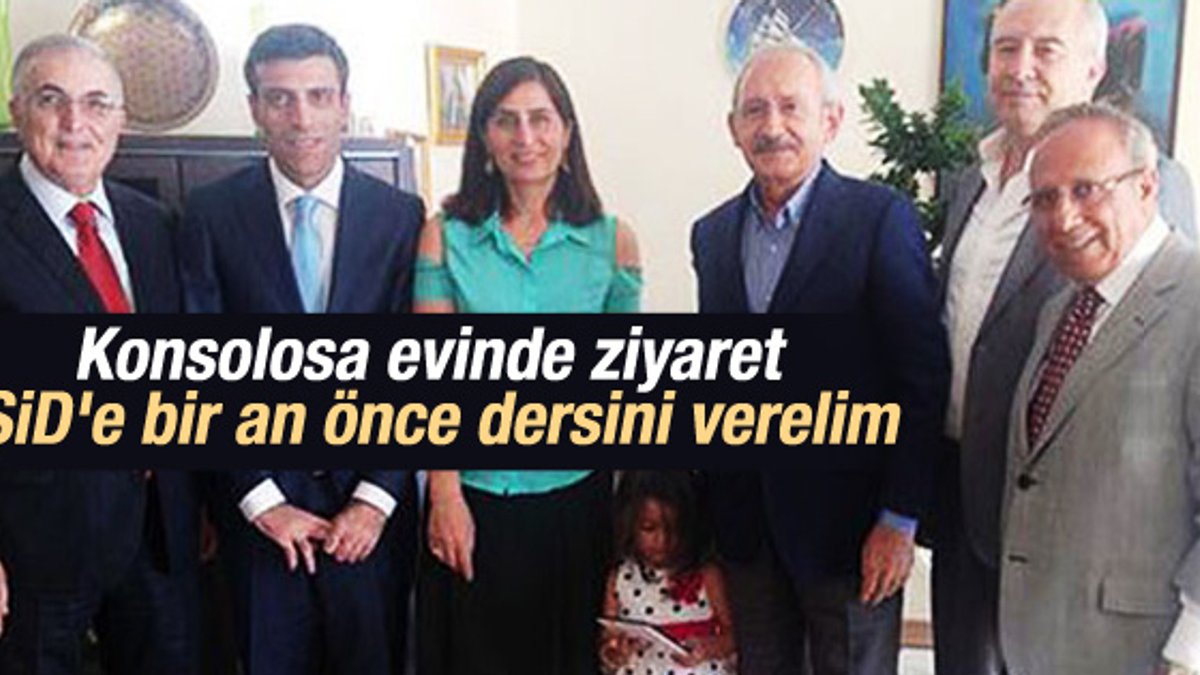 Kılıçdaroğlu Musul Başkonsolosu'nu ziyaret etti