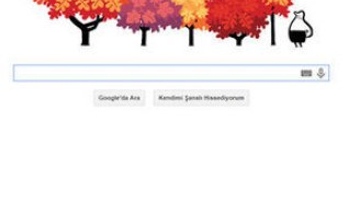 Google'dan Sonbahar doodle'ı