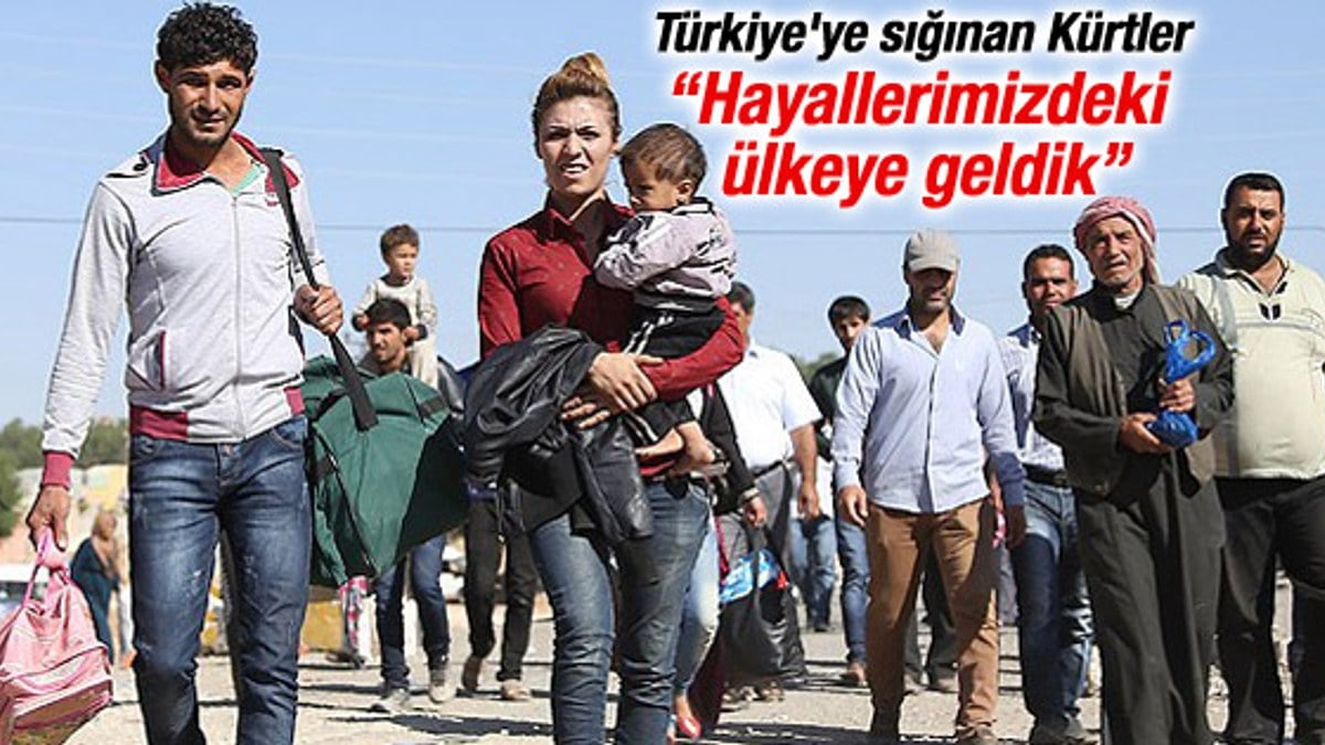 Suriyeli Kürtlerin hayalindeki ülke: Türkiye