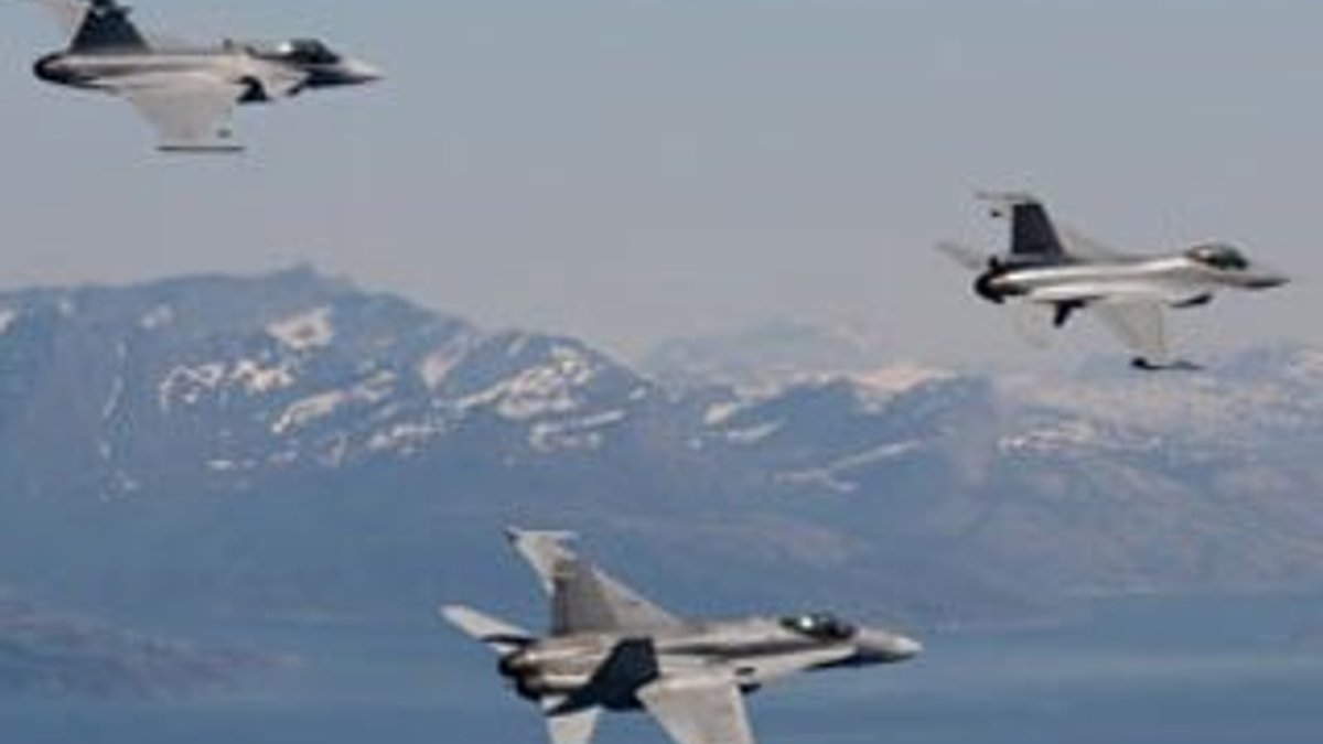 Türkiye'nin F-16'ları İsveç'te ortaya çıktı