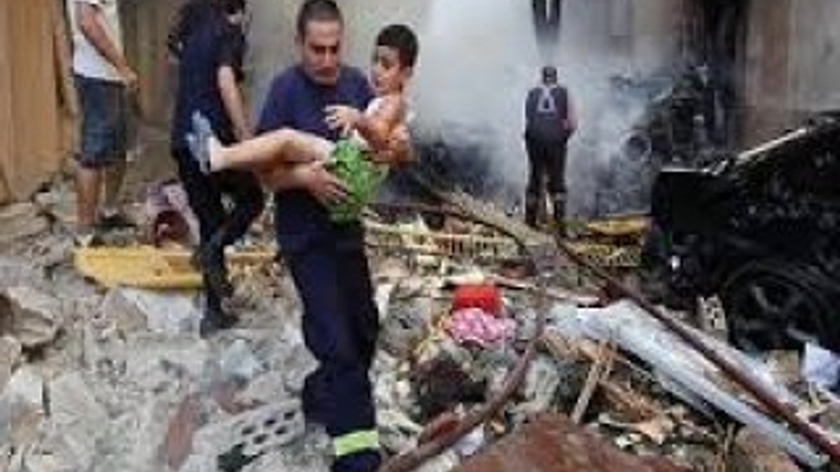 Suriye'de okula bombalı saldırı