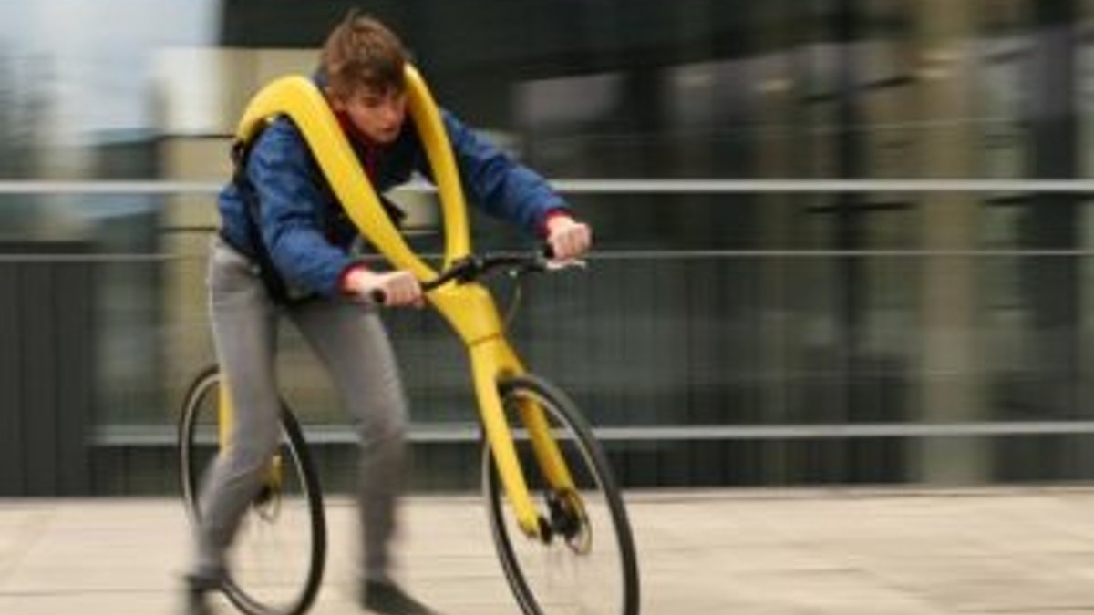 Taş Devri'nden esinlenmiş bisiklet Fliz bike