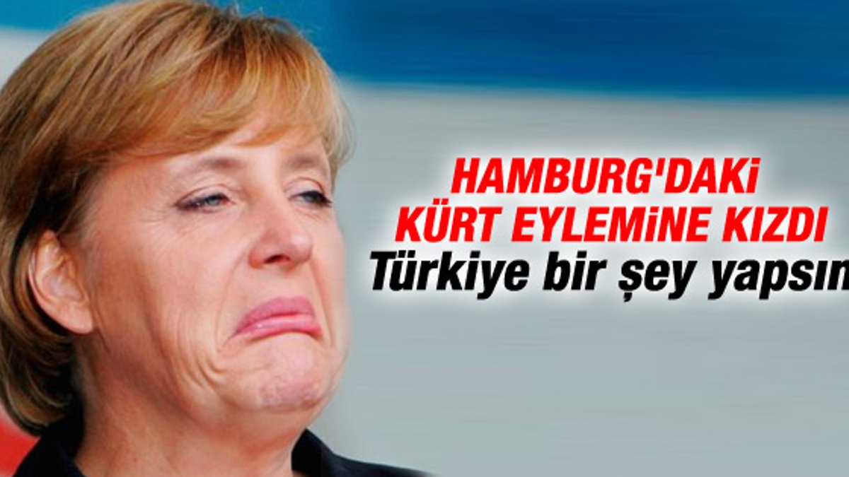 Merkel: Türkiye bir şey yapmıyor