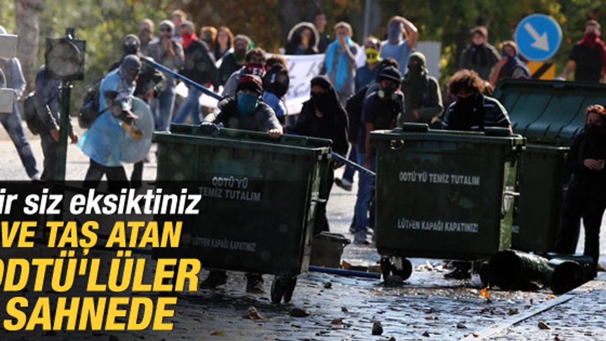 ODTÜ'de Kobani olayları
