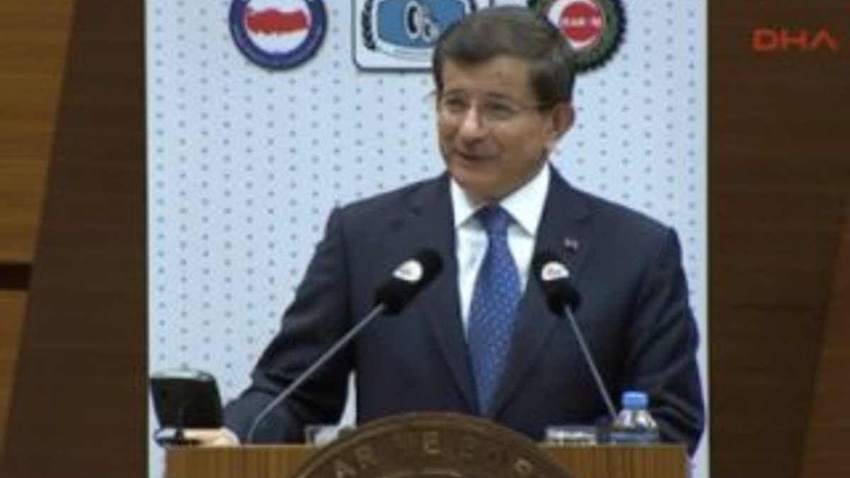 Başbakan Davutoğlu TOBB İstişare Kurulu Toplantısı'nda