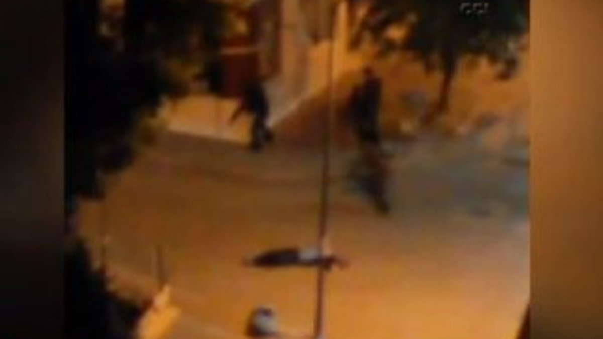 Bingöl'de şehit olan polislere suikast görüntülendi