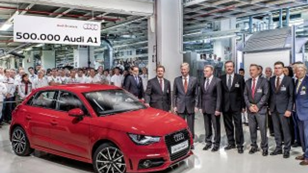 Audi A1’in 500 bininci üretimi gerçekleşti