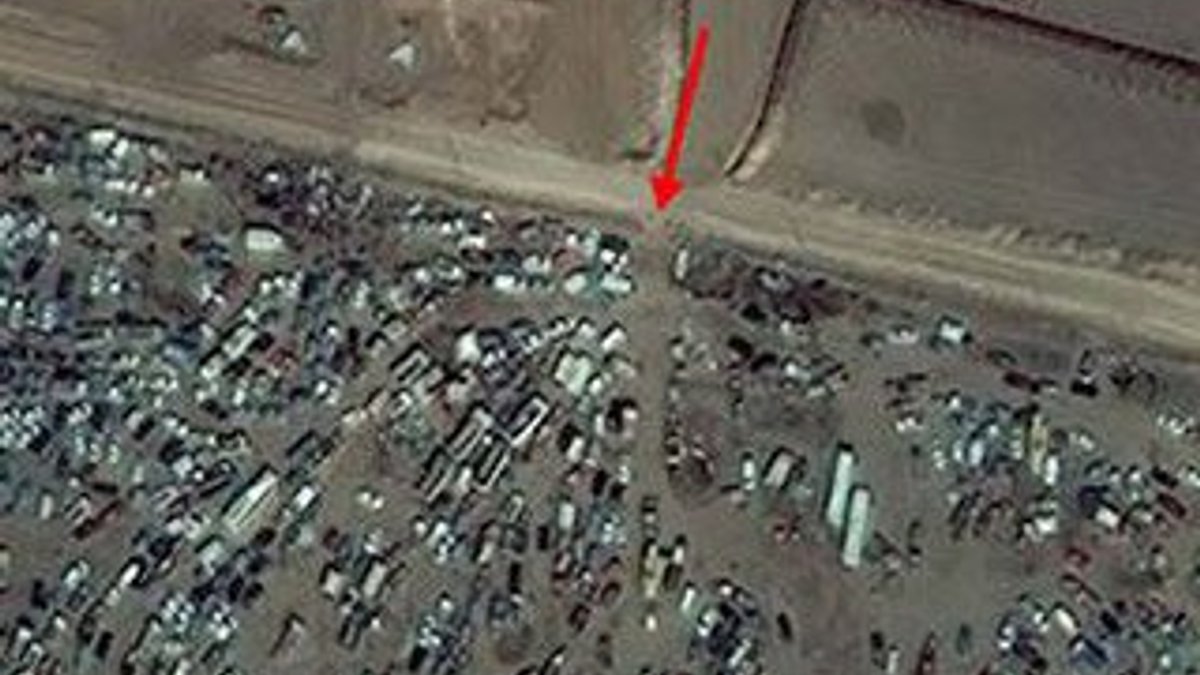 Kobani'de yaşananların uydu görüntüleri