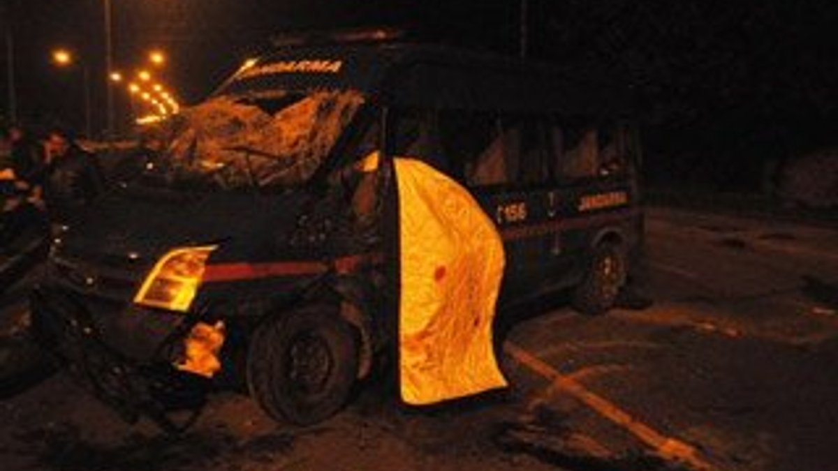 Samsun'da askeri araç kaza yaptı: 1 şehit 5 yaralı