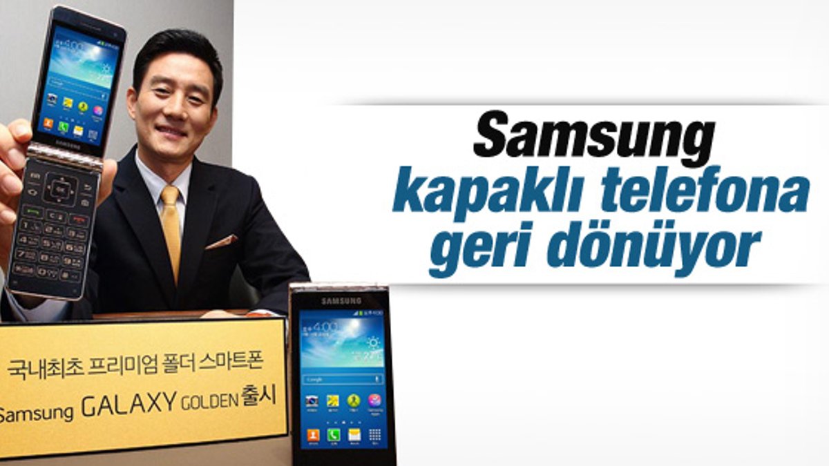 Samsung Galaxy Golden 2 ile kapaklı telefona dönüyor