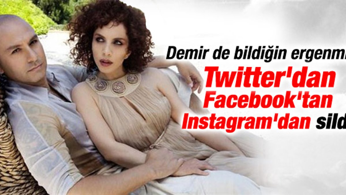 Demir Demirkan Sertab Erener'i sosyal medyadan sildi