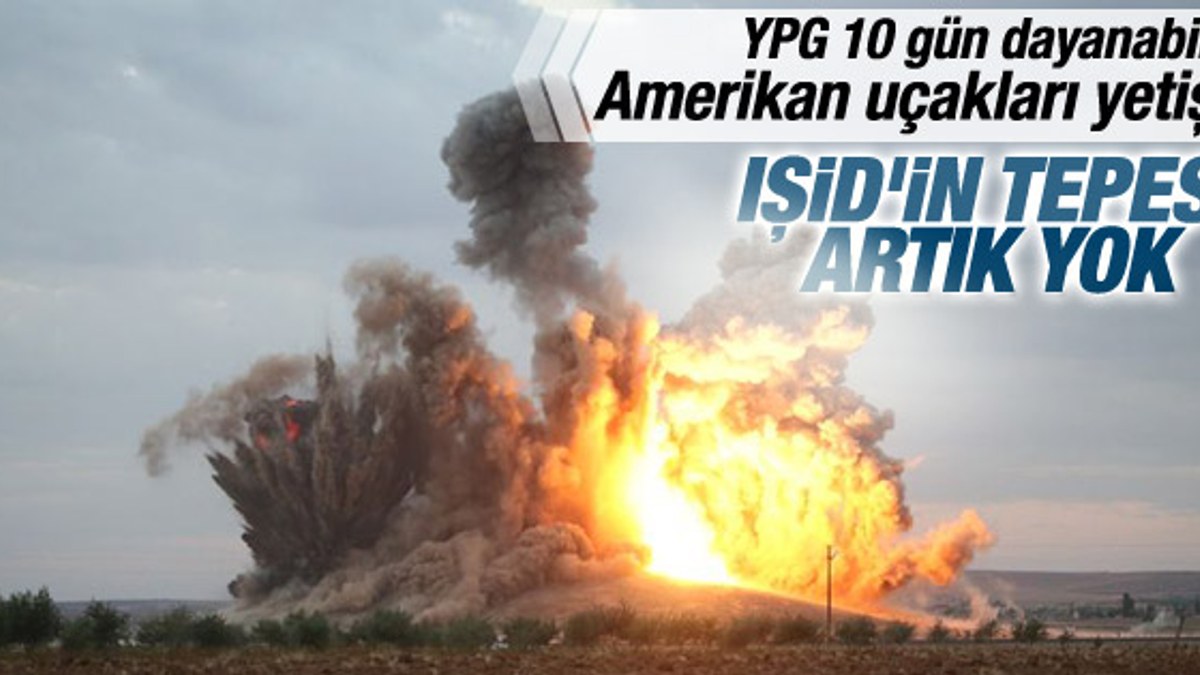 ABD IŞİD'in elindeki tepeyi yok etti